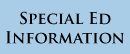 Special Education Information
